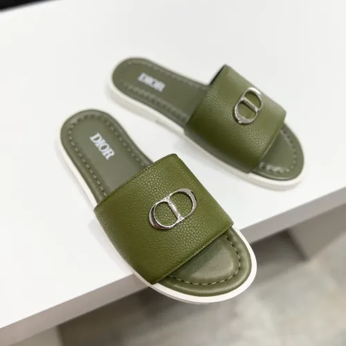 Christian Dior Slippers For Men #1433208 $60.00 USD, Wholesale Replica Christian Dior Slippers