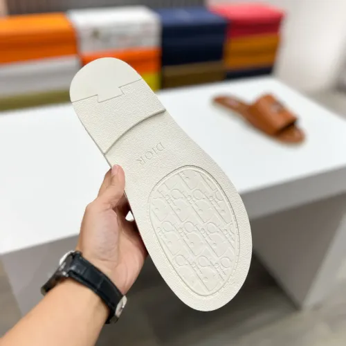 Replica Christian Dior Slippers For Men #1433209 $60.00 USD for Wholesale