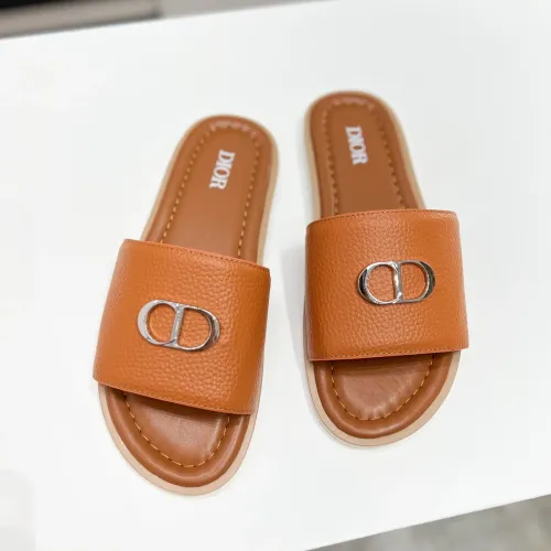 Replica Christian Dior Slippers For Men #1433209 $60.00 USD for Wholesale