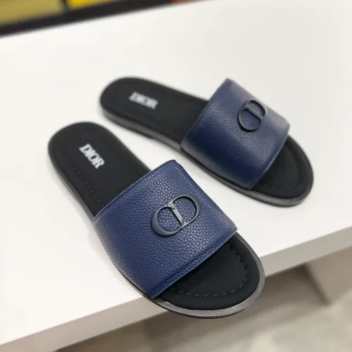 Christian Dior Slippers For Men #1433210 $60.00 USD, Wholesale Replica Christian Dior Slippers