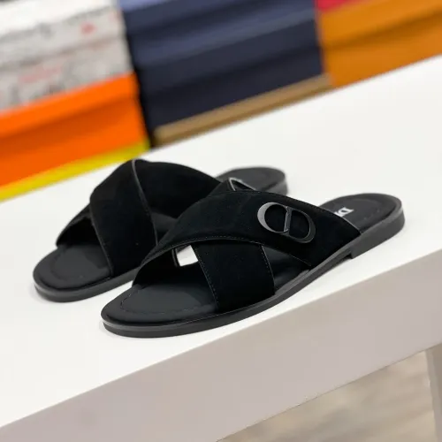 Christian Dior Slippers For Men #1433215 $60.00 USD, Wholesale Replica Christian Dior Slippers