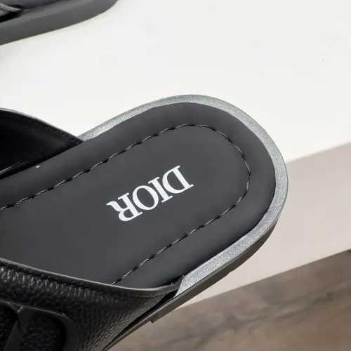 Replica Christian Dior Slippers For Men #1433219 $60.00 USD for Wholesale