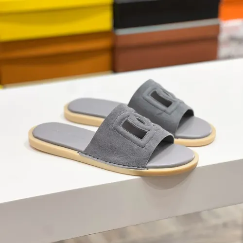 Replica Dolce & Gabbana D&G Slippers For Men #1433243 $64.00 USD for Wholesale