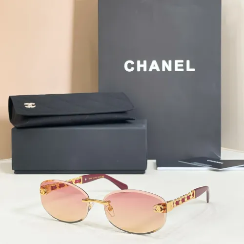 Chanel AAA Quality Sunglasses #1433254 $68.00 USD, Wholesale Replica Chanel AAA Quality Sunglasses