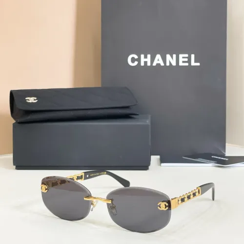 Chanel AAA Quality Sunglasses #1433257 $68.00 USD, Wholesale Replica Chanel AAA Quality Sunglasses