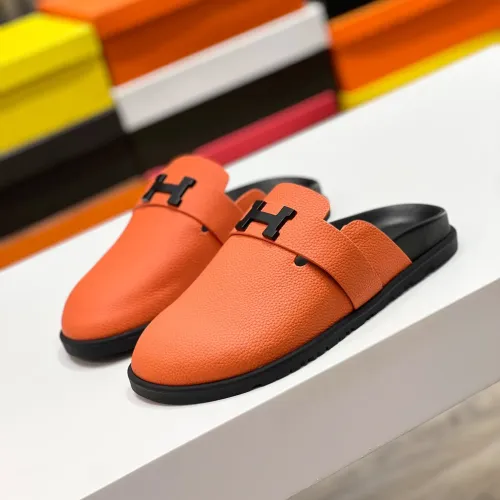 Hermes Slippers For Men #1433261 $72.00 USD, Wholesale Replica Hermes Slippers