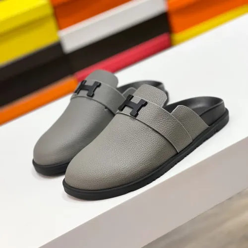 Hermes Slippers For Men #1433262 $72.00 USD, Wholesale Replica Hermes Slippers
