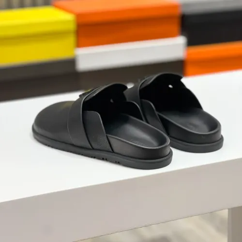 Replica Hermes Slippers For Men #1433264 $72.00 USD for Wholesale