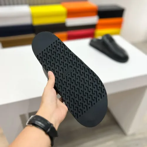 Replica Hermes Slippers For Men #1433264 $72.00 USD for Wholesale