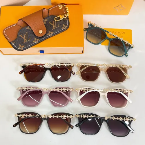Replica Louis Vuitton AAA Quality Sunglasses #1433297 $60.00 USD for Wholesale