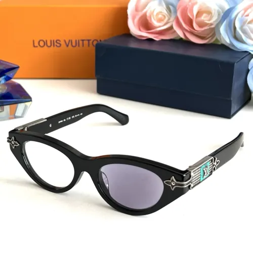 Louis Vuitton AAA Quality Sunglasses #1433316 $85.00 USD, Wholesale Replica Louis Vuitton AAA Quality Sunglasses