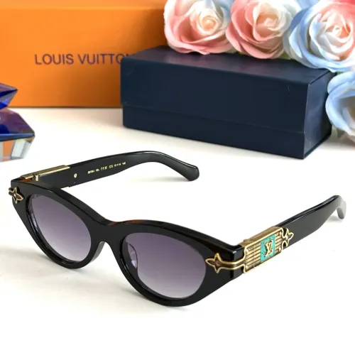 Louis Vuitton AAA Quality Sunglasses #1433319 $80.00 USD, Wholesale Replica Louis Vuitton AAA Quality Sunglasses