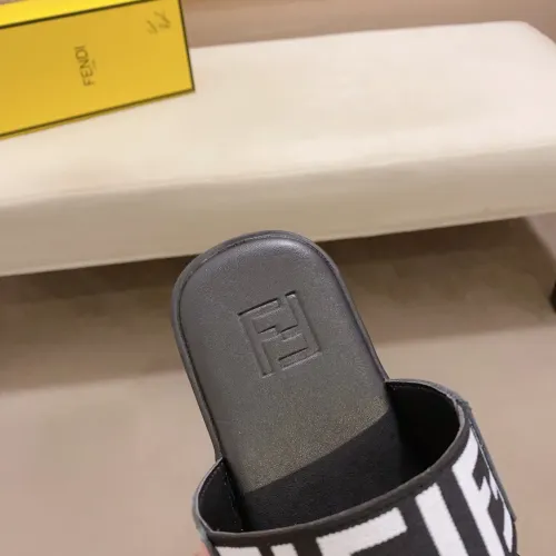 Replica Fendi Slippers For Men #1433320 $45.00 USD for Wholesale