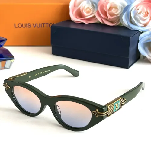 Louis Vuitton AAA Quality Sunglasses #1433321 $80.00 USD, Wholesale Replica Louis Vuitton AAA Quality Sunglasses