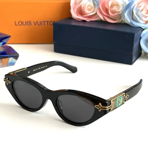 Louis Vuitton AAA Quality Sunglasses #1433322 $80.00 USD, Wholesale Replica Louis Vuitton AAA Quality Sunglasses