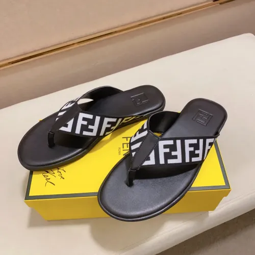 Fendi Slippers For Men #1433323 $45.00 USD, Wholesale Replica Fendi Slippers