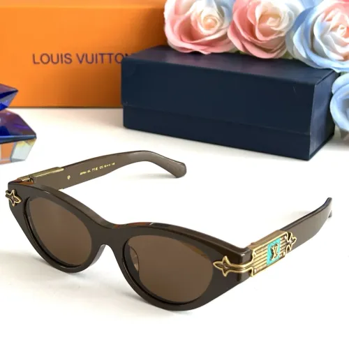 Louis Vuitton AAA Quality Sunglasses #1433324 $80.00 USD, Wholesale Replica Louis Vuitton AAA Quality Sunglasses