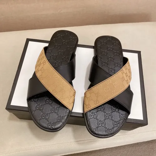 Gucci Slippers For Men #1433334 $48.00 USD, Wholesale Replica Gucci Slippers
