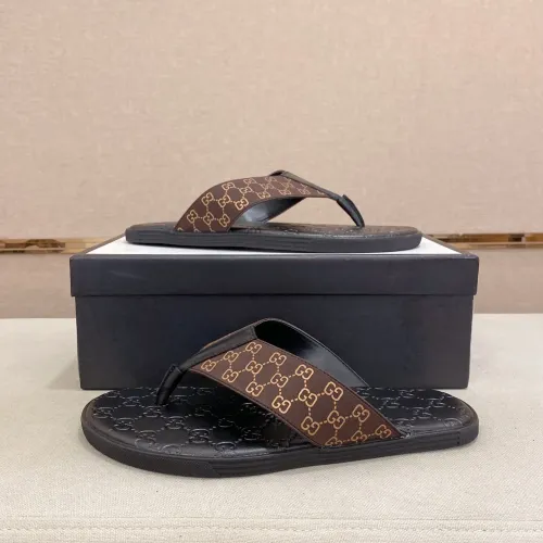 Replica Gucci Slippers For Men #1433335 $48.00 USD for Wholesale