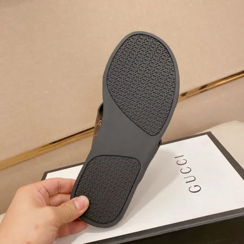 Replica Gucci Slippers For Men #1433335 $48.00 USD for Wholesale