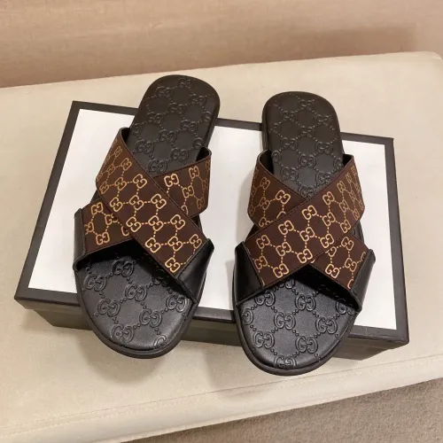 Gucci Slippers For Men #1433336 $48.00 USD, Wholesale Replica Gucci Slippers
