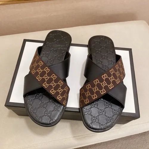Gucci Slippers For Men #1433337 $48.00 USD, Wholesale Replica Gucci Slippers