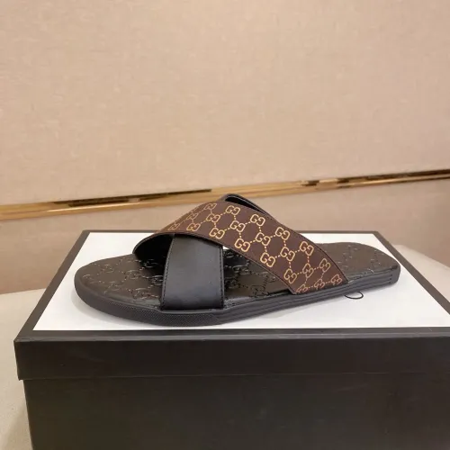 Replica Gucci Slippers For Men #1433337 $48.00 USD for Wholesale