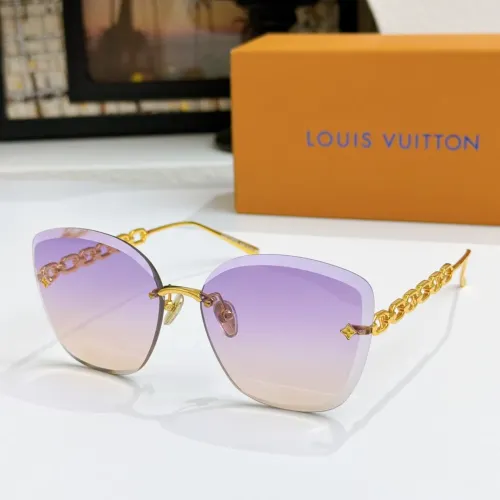 Louis Vuitton AAA Quality Sunglasses #1433344 $60.00 USD, Wholesale Replica Louis Vuitton AAA Quality Sunglasses