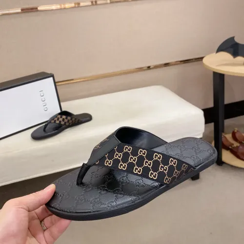 Replica Gucci Slippers For Men #1433346 $48.00 USD for Wholesale