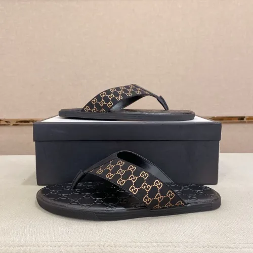 Replica Gucci Slippers For Men #1433346 $48.00 USD for Wholesale