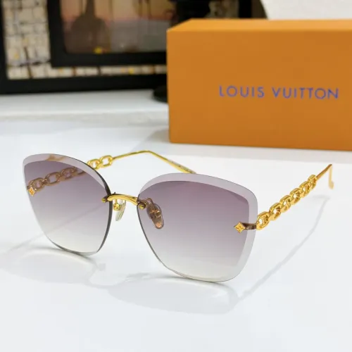 Louis Vuitton AAA Quality Sunglasses #1433347 $60.00 USD, Wholesale Replica Louis Vuitton AAA Quality Sunglasses