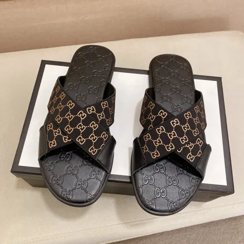 Gucci Slippers For Men #1433349 $48.00 USD, Wholesale Replica Gucci Slippers
