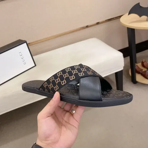 Replica Gucci Slippers For Men #1433350 $48.00 USD for Wholesale