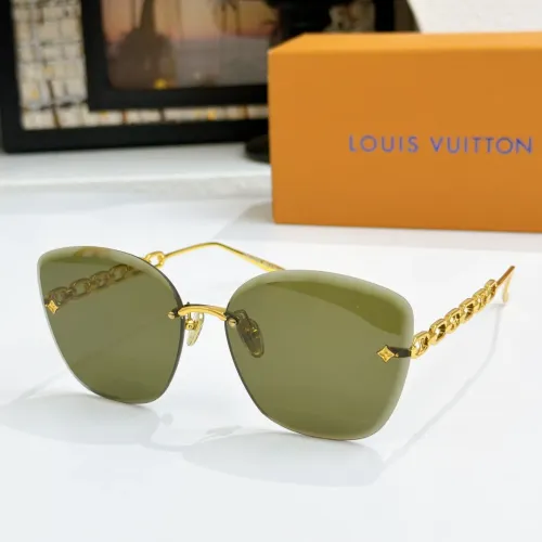 Louis Vuitton AAA Quality Sunglasses #1433351 $60.00 USD, Wholesale Replica Louis Vuitton AAA Quality Sunglasses