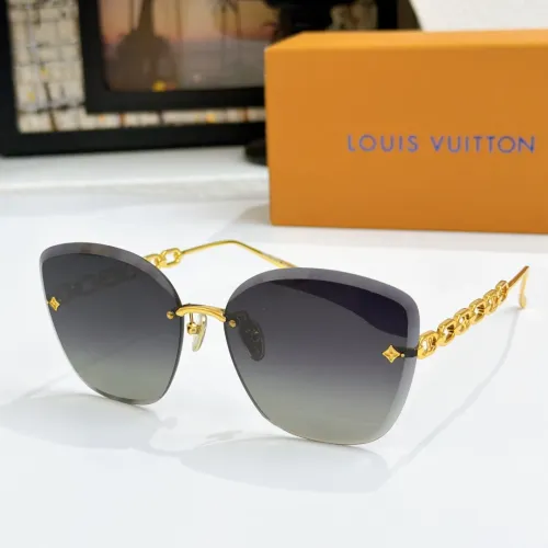 Louis Vuitton AAA Quality Sunglasses #1433352 $60.00 USD, Wholesale Replica Louis Vuitton AAA Quality Sunglasses