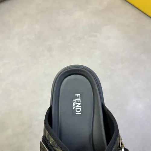 Replica Fendi Slippers For Men #1433367 $60.00 USD for Wholesale
