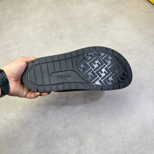 Replica Fendi Slippers For Men #1433370 $60.00 USD for Wholesale