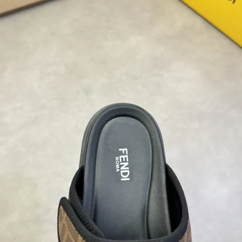 Replica Fendi Slippers For Men #1433372 $60.00 USD for Wholesale