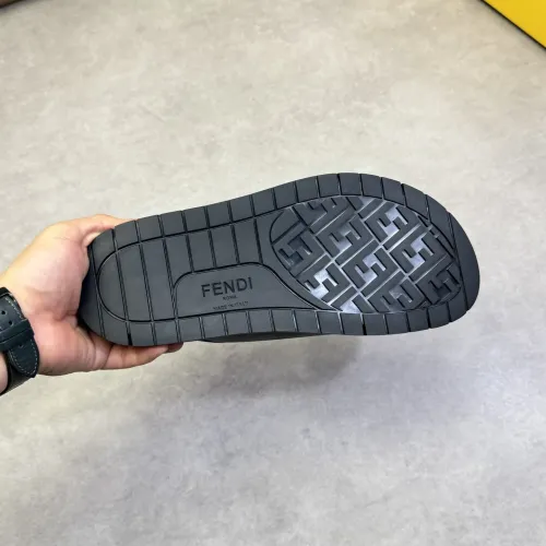 Replica Fendi Slippers For Men #1433374 $60.00 USD for Wholesale