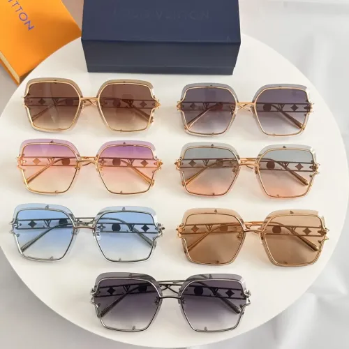Replica Louis Vuitton AAA Quality Sunglasses #1433401 $60.00 USD for Wholesale