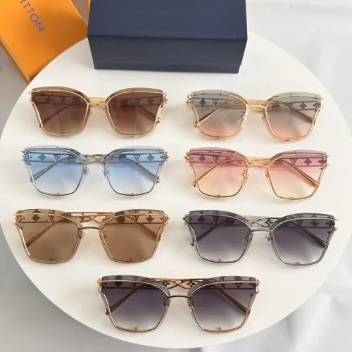 Replica Louis Vuitton AAA Quality Sunglasses #1433413 $60.00 USD for Wholesale