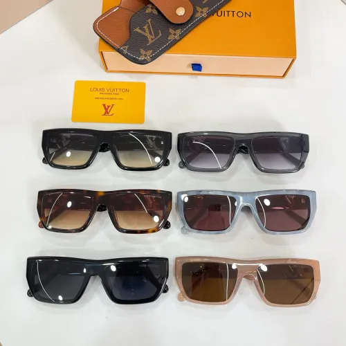 Replica Louis Vuitton AAA Quality Sunglasses #1433420 $60.00 USD for Wholesale