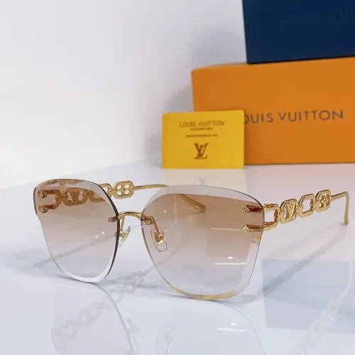 Louis Vuitton AAA Quality Sunglasses #1433446 $60.00 USD, Wholesale Replica Louis Vuitton AAA Quality Sunglasses