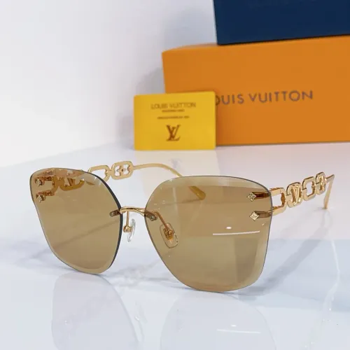 Louis Vuitton AAA Quality Sunglasses #1433448 $60.00 USD, Wholesale Replica Louis Vuitton AAA Quality Sunglasses