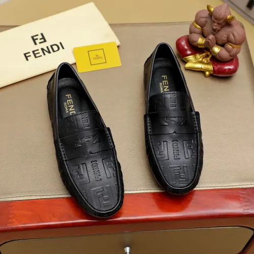 Fendi Leather Shoes For Men #1433466