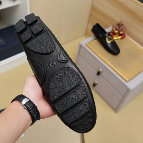 Replica Christian Dior Leather Shoes For Men #1433468 $76.00 USD for Wholesale