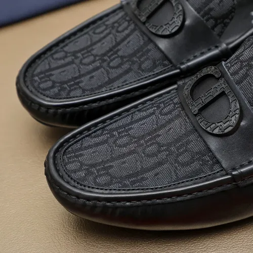 Replica Christian Dior Leather Shoes For Men #1433469 $76.00 USD for Wholesale