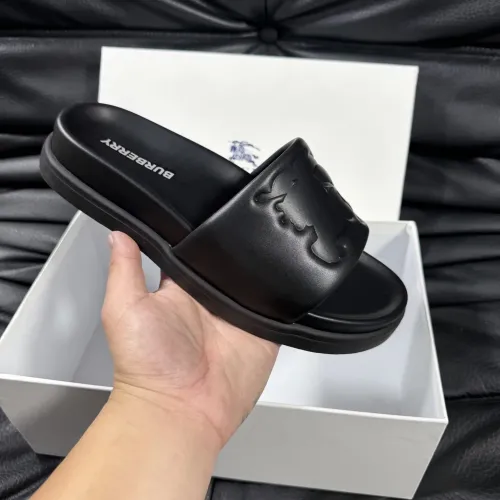 Replica Burberry Slippers For Men #1433487 $56.00 USD for Wholesale