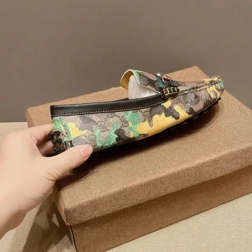 Replica Gucci Oxfords Shoes For Men #1433492 $76.00 USD for Wholesale