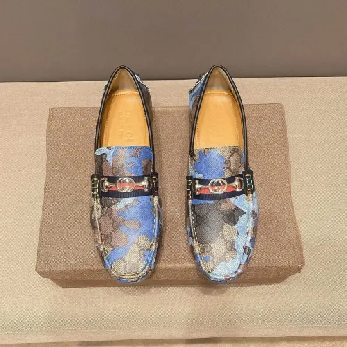 Gucci Oxfords Shoes For Men #1433493 $76.00 USD, Wholesale Replica Gucci Oxfords Shoes